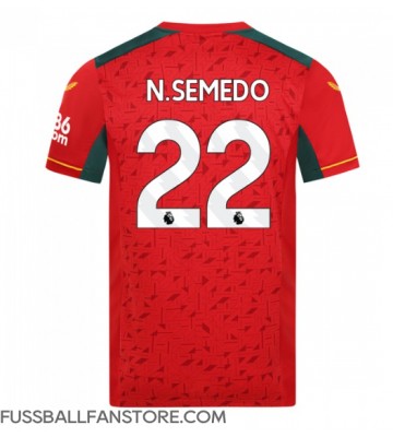 Wolves Nelson Semedo #22 Replik Auswärtstrikot 2023-24 Kurzarm